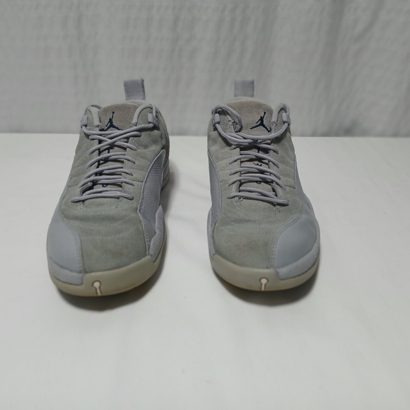 Air Jordon 12 Retro Low In Wolf Grey Sneakers Size Men's 11 - Picture 4 of 14